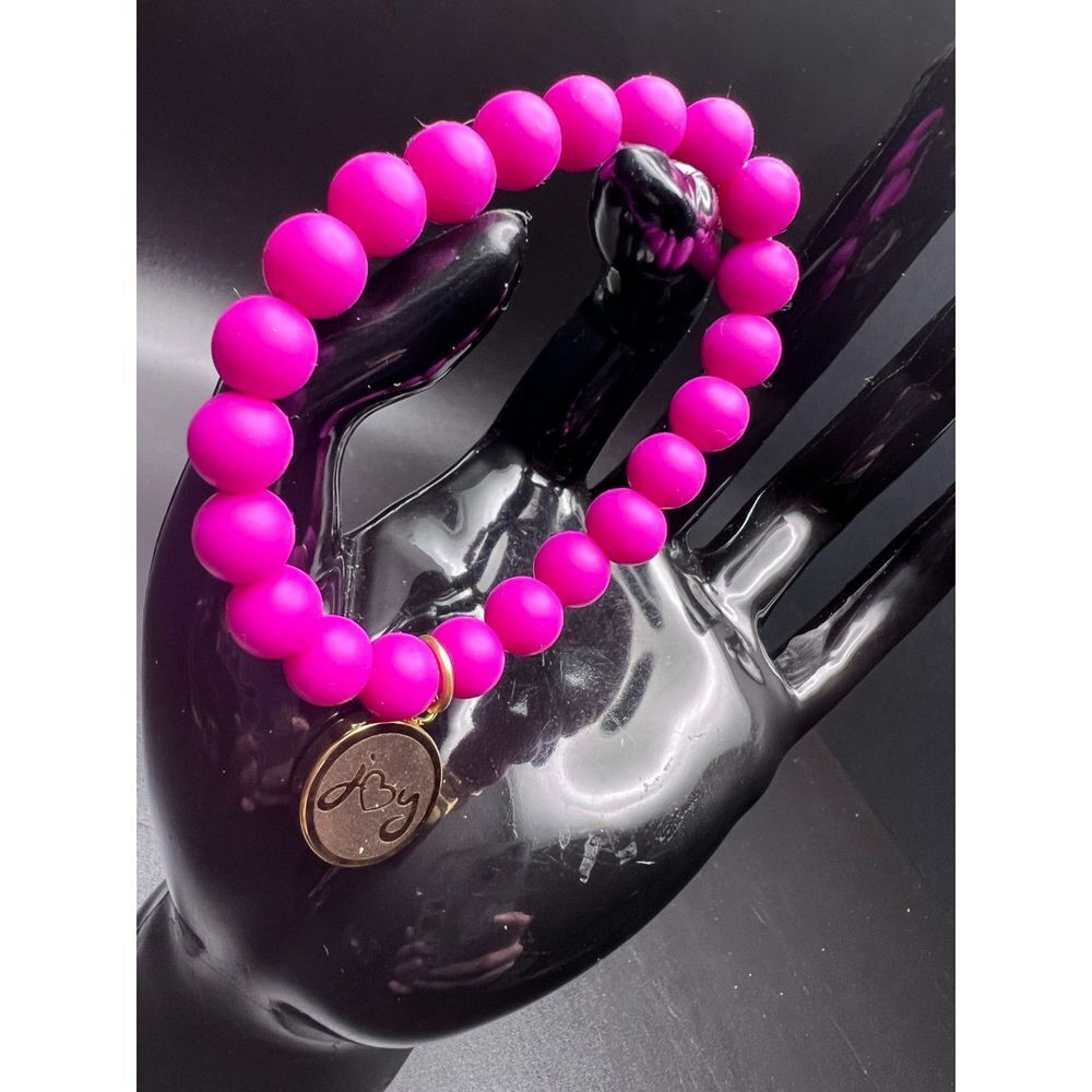 Rustic Cuff Silicone Stretch Bracelet - image 4